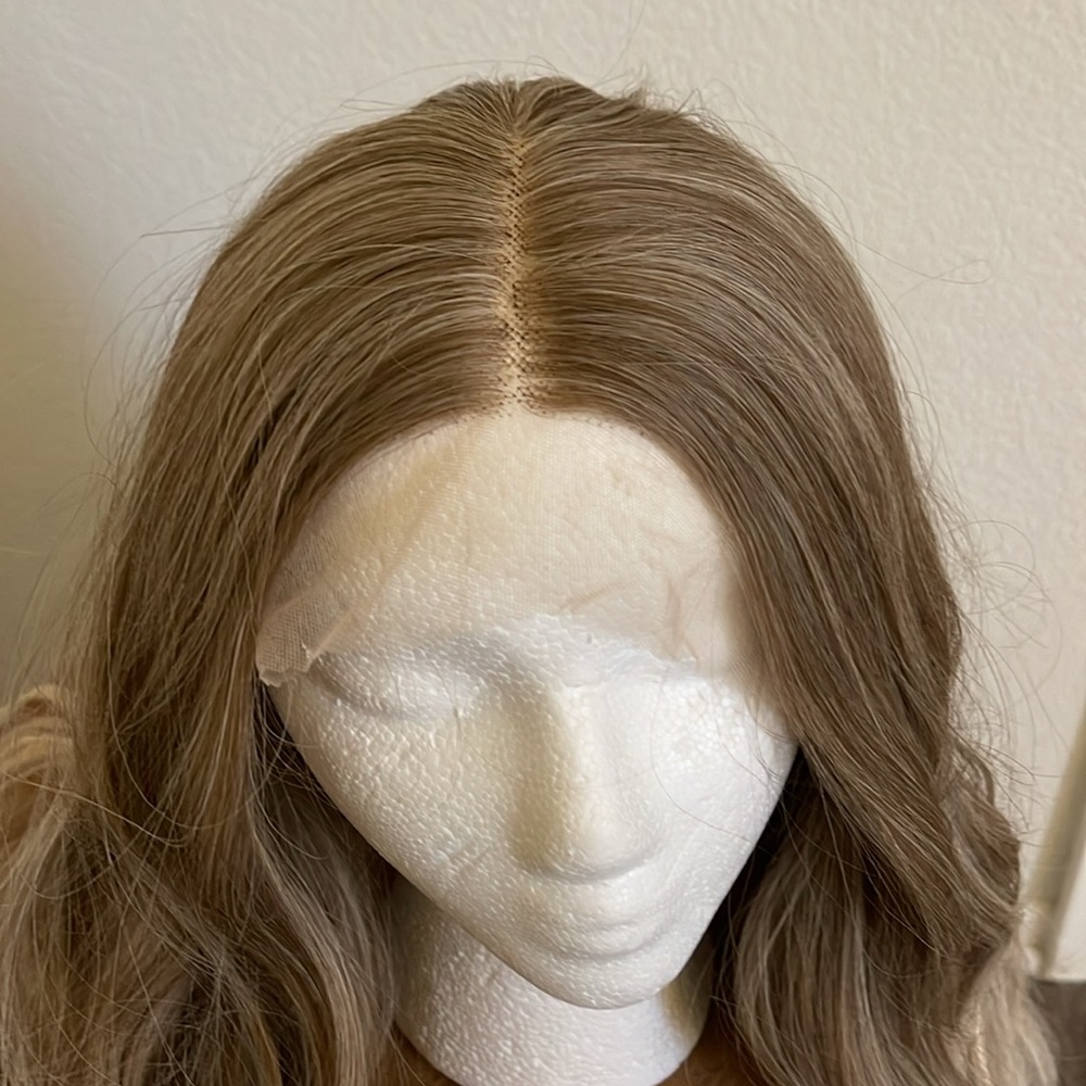 Synthetic Wig- 24"- Lace Part Wig- Brand New- Brown and Blonde Mix #A - Picture 8 of 12